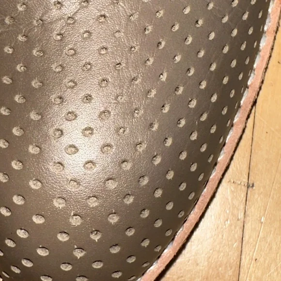 Dolce Vita Taupe Perforated ankle boot, 8, G1282 - Picture 4 of 8